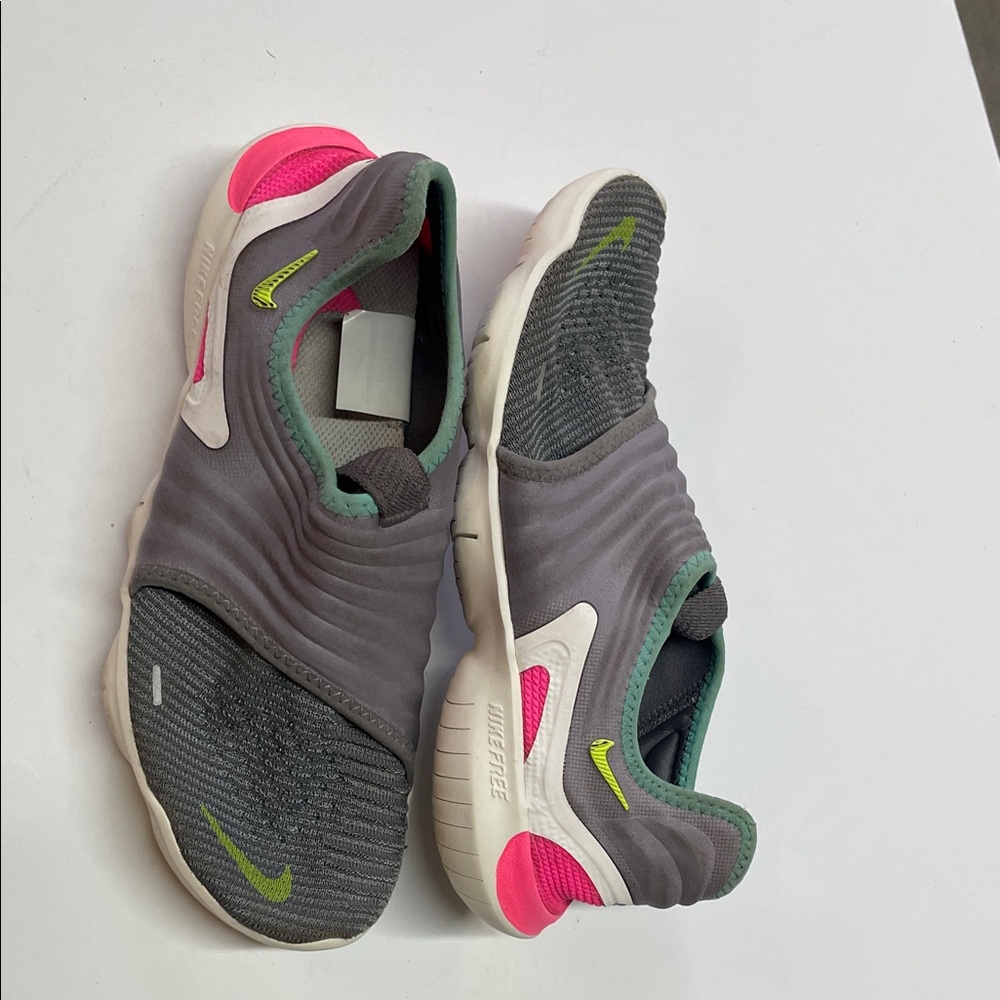 Nike free flyknit 3.0 gunsmoke AQ5708-002, women’s 9